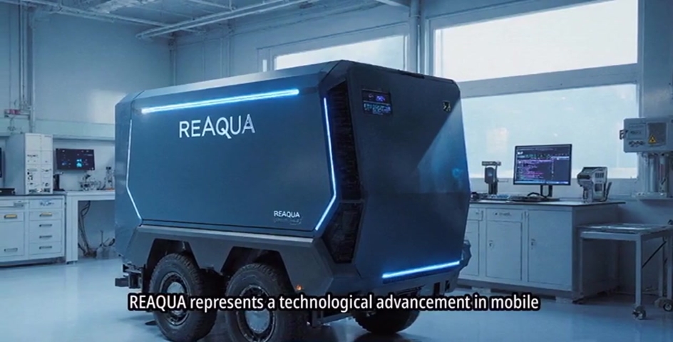 REAQUA mobile water purification unit